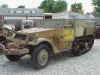 Armor-plate half-track...